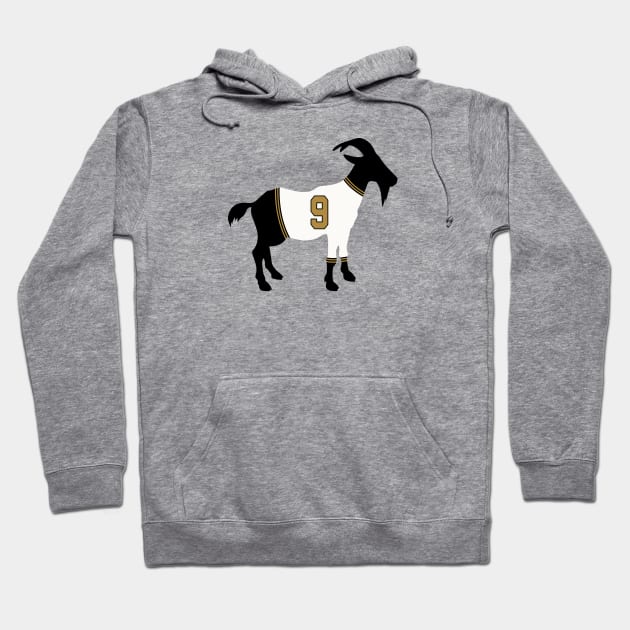 Drew Brees GOAT Hoodie by cwijeta